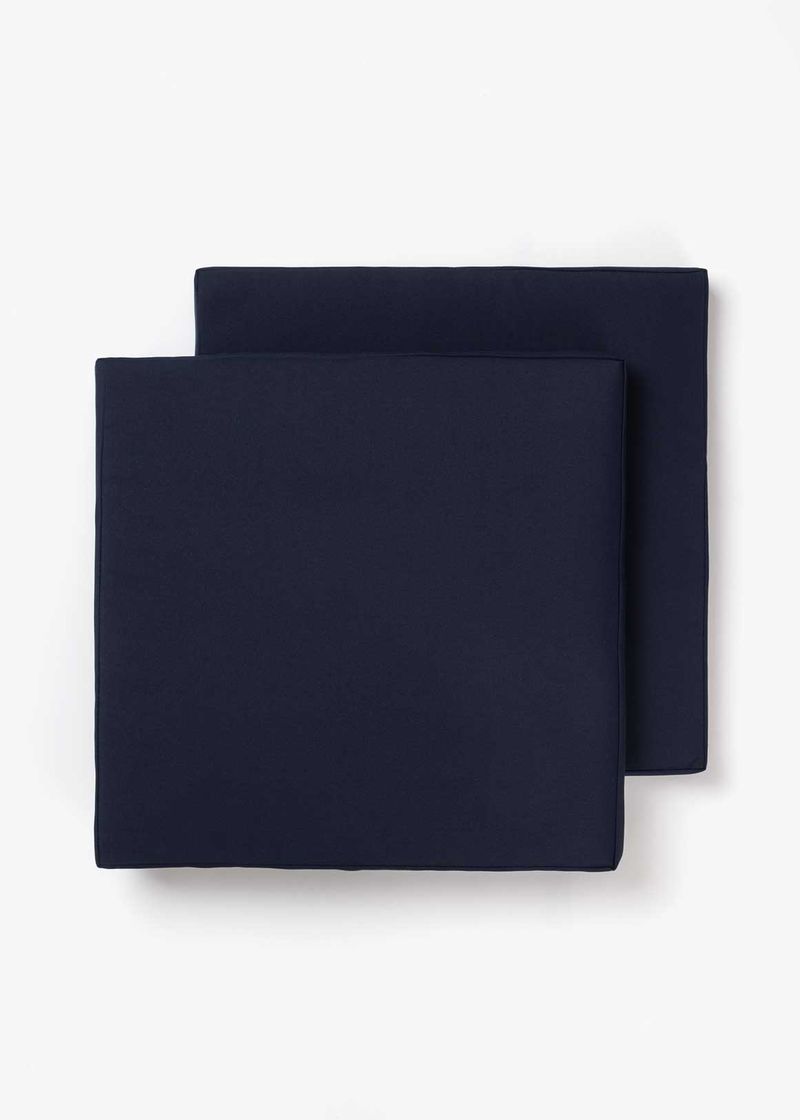 MyRunway Shop Studio. W Indigo Outdoor Seat Pads 2 Pack for Women